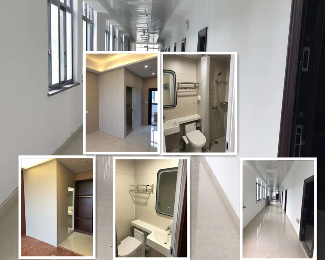 Changzhou Zhongrui electronic factory staff dormitory, ang paggamit ng Kounor BS1521 full-board na mga modelo