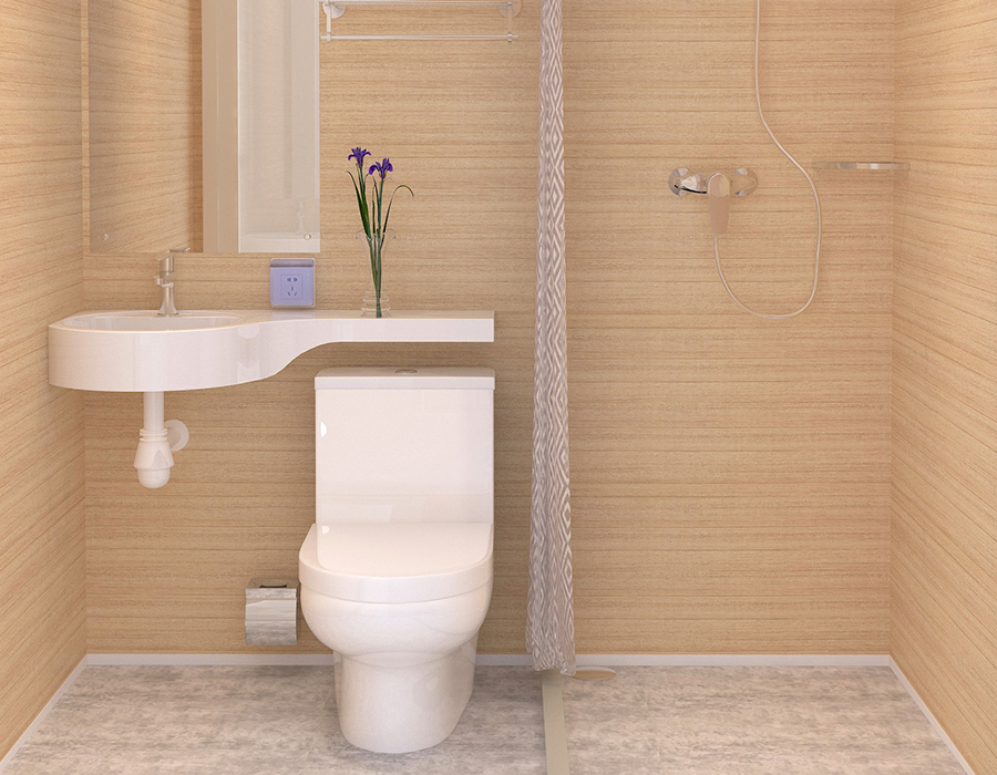 All-Panel PEC Resin Fiber Modular Banyo