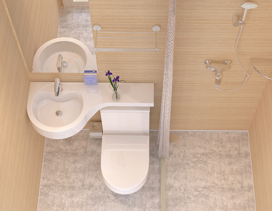 All-Panel PEC Resin Fiber Modular Banyo