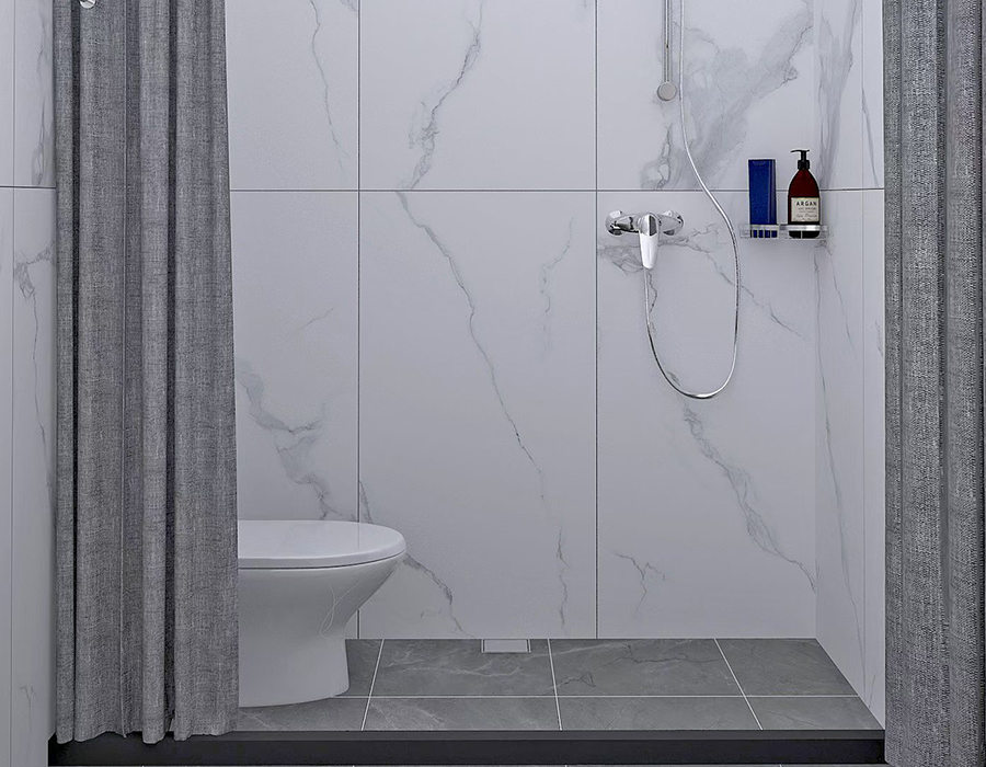 Prefabricated Dormitory Bathroom Unit na may Full PEC Resin Fiber Panel System