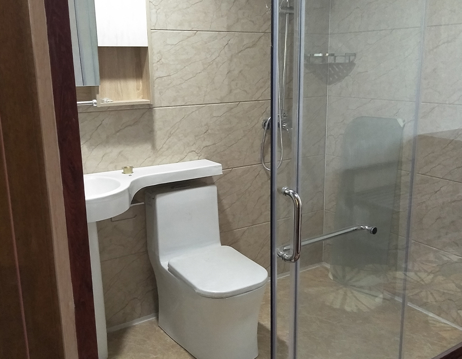 Panlabas na Wall Glass Assembly Banyo