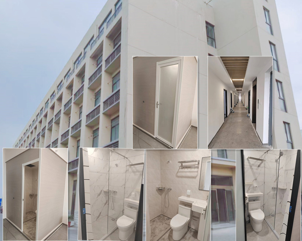 Hangzhou Qiantang Industrial Park Talent Apartment Project Pinagsama-sama ang Buong Banyo